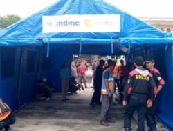 MDMC Kabupaten Sumedang Dirikan Tenda Komunal Bantu Korban Gempa