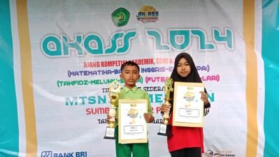 Membanggakan! Siswa MI Muhammadiyah Pakong Torehkan Prestasi di Ajang AKASS tingkat SD/MI se-Madura